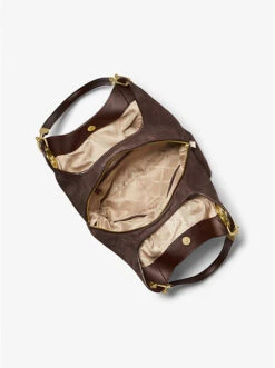 Lillie Large Suede Shoulder Bag -Michael Michael Kors Shop 30F3G0LE3S 0201 2