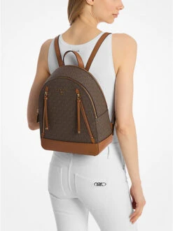Brooklyn Medium Logo Backpack -Michael Michael Kors Shop 30H1GBNB2B 1335 4