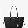 Voyager Medium Crossgrain Leather Tote Bag