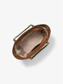 Westley Small Pebbled Leather Chain-Link Tote Bag -Michael Michael Kors Shop 30S3G5WT1L 0230 2