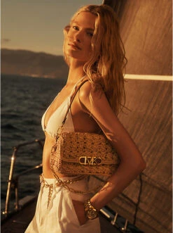 Parker Medium Woven Straw Shoulder Bag -Michael Michael Kors Shop 30S3G7PC2W 1251 8