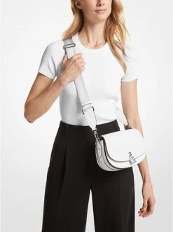 Mila Medium Leather Messenger Bag -Michael Michael Kors Shop 30S3SIMM8L 1999 4