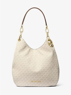 Lillie Large Logo Shoulder Bag