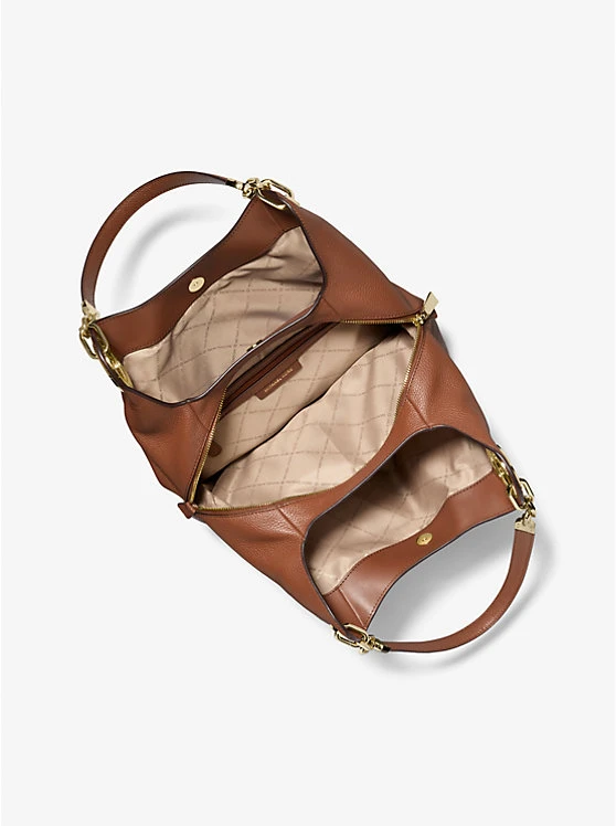 Lillie Large Pebbled Leather Shoulder Bag 4 Lillie Large Pebbled Leather Shoulder Bag - Image 2