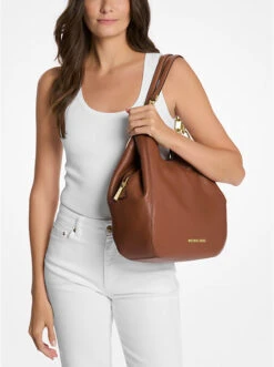 Lillie Large Pebbled Leather Shoulder Bag 10 Lillie Large Pebbled Leather Shoulder Bag -Michael Michael Kors Shop 30T9G0LE3L 0230 4