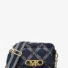 Parker Medium Empire Logo Jacquard Crossbody Bag
