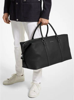 Hudson Leather Duffel Bag -Michael Michael Kors Shop 33F1LHDU3L 0001 4