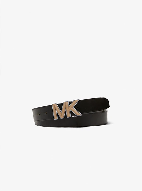 Logo Buckle Leather Belt 4 Logo Buckle Leather Belt - Image 2