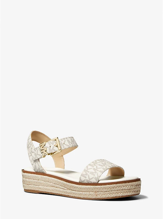 Richie Logo Platform Espadrille Sandal 3 Richie Logo Platform Espadrille Sandal