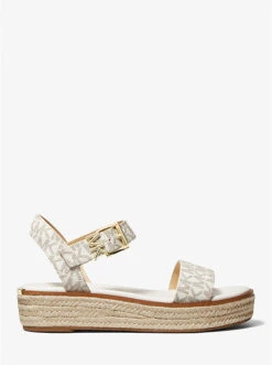 Richie Logo Platform Espadrille Sandal 7 Richie Logo Platform Espadrille Sandal -Michael Michael Kors Shop 40S2RIFPAB 0150 2