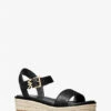 Richie Faux Leather Platform Espadrille Sandal -Michael Michael Kors Shop 40S2RIFPAL 0001 1