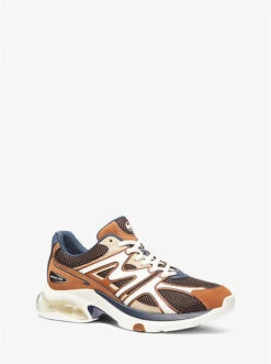 Kit Extreme Mesh And Faux Suede Trainer