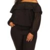 MICHAEL Michael Kors Plus Size Clip Chiffon Off Shoulder Top 1 MICHAEL Michael Kors Plus Size Clip Chiffon Off Shoulder Top -Michael Michael Kors Shop 613tZKiQ7L. AC SR736920