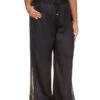 MICHAEL Michael Kors Plus Size Solid High Slit Pants