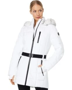 MICHAEL Michael Kors Active Belted Puffer Jacket A421504Q