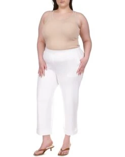 MICHAEL Michael Kors Plus Size Solid Rolled Cuff Pants