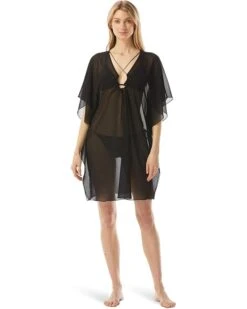 MICHAEL Michael Kors Signature Solids Chain Caftan