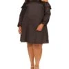 MICHAEL Michael Kors Plus Size Flounce Off Shoulder Mini Dress -Michael Michael Kors Shop 61zu8hYRl8L. AC SR736920