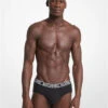 3-Pack Stretch Nylon Briefs -Michael Michael Kors Shop 6BR1L11133 0001 1