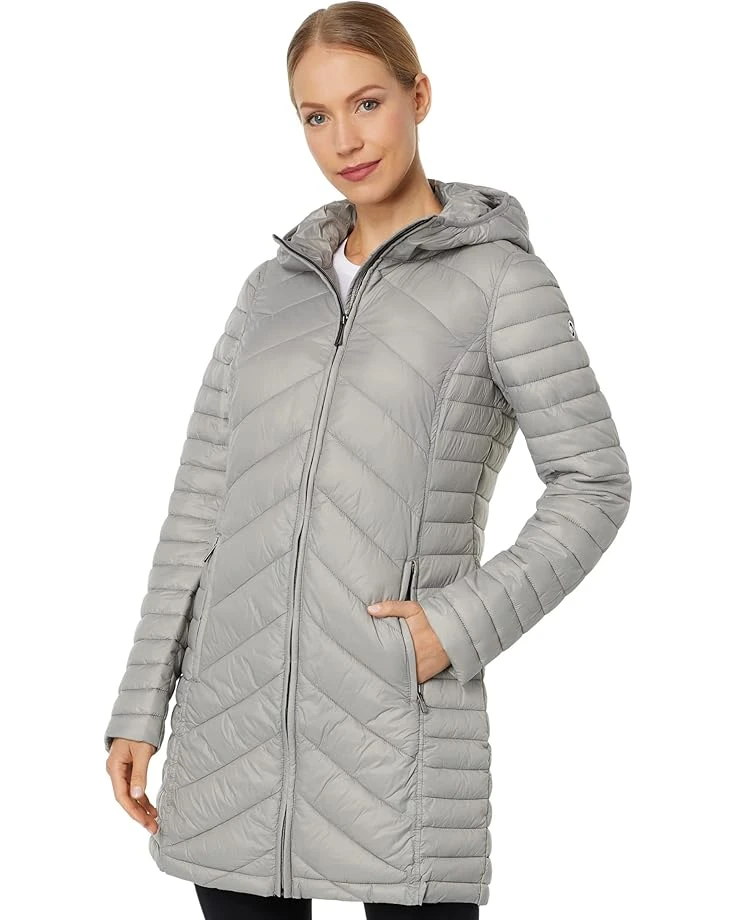 MICHAEL Michael Kors 3/4 Zip Front Quilt Packable Jacket M425700QZ 3 MICHAEL Michael Kors 3/4 Zip Front Quilt Packable Jacket M425700QZ