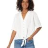 MICHAEL Michael Kors Button Front Tie Hem Top -Michael Michael Kors Shop 712wd6zYs8L. AC SR736920