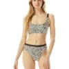 MICHAEL Michael Kors Abstract Animal Logo Ring Bikini Top -Michael Michael Kors Shop 7176 vYYuqL. AC SR736920