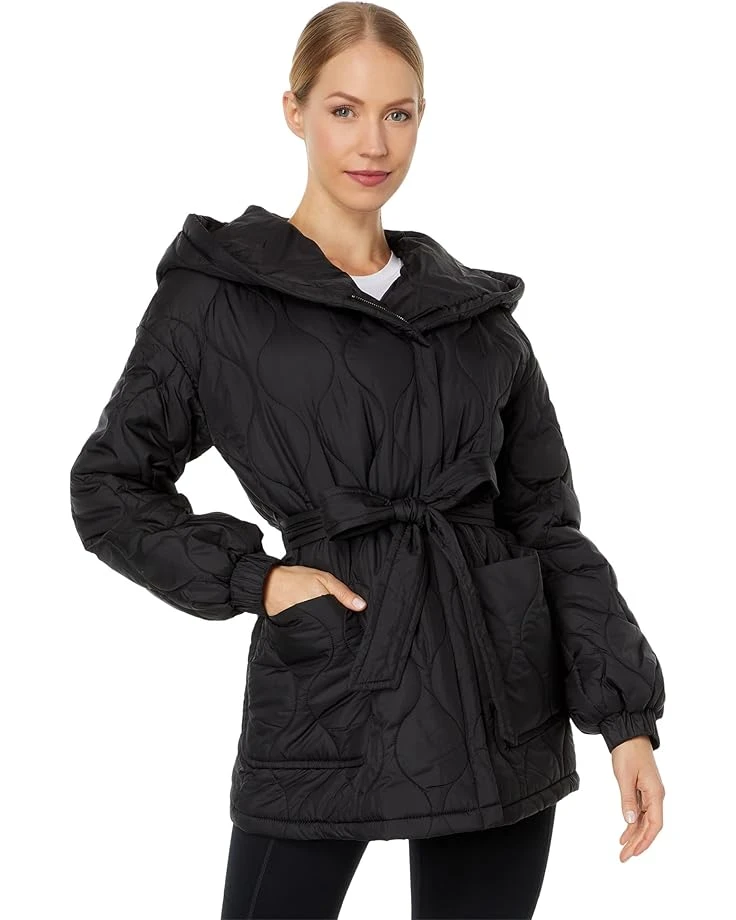 MICHAEL Michael Kors Belted Quilt With Hood Jacket M425737QZ 3 MICHAEL Michael Kors Belted Quilt With Hood Jacket M425737QZ