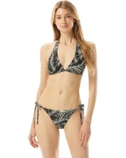 MICHAEL Michael Kors Sonoran Palm Multi-Wear Triangle Top