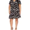 MICHAEL Michael Kors Plus Size Botanical Short Sleeve Wrap Dress -Michael Michael Kors Shop 71SzSf0733L. AC SR736920