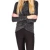 MICHAEL Michael Kors Twist Hem Long Sleeve Top