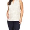 MICHAEL Michael Kors Plus Size Paisley Ruffle Popover Tank -Michael Michael Kors Shop 71mZmyXJVEL. AC SR736920