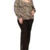 MICHAEL Michael Kors Plus Size Long Sleeve Puff Sleeve Ruched Top -Michael Michael Kors Shop 71sn11FYWL. AC SR736920