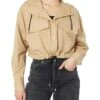 MICHAEL Michael Kors Cotton Crop Bomber Jacket -Michael Michael Kors Shop 814DKRoxJPL. AC SR736920