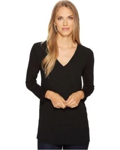 MICHAEL Michael Kors V-Neck Mixed Media