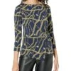MICHAEL Michael Kors Chain Twist 3/4 Sleeve Top -Michael Michael Kors Shop 819O8ydNpML. AC SR736920
