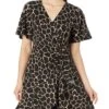 MICHAEL Michael Kors Giraffe Flutter Mini Wrap Dress -Michael Michael Kors Shop 81gdyfEcH6L. AC SR736920