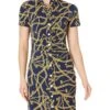 MICHAEL Michael Kors Chain Snap Ruched Mini Dress 1 MICHAEL Michael Kors Chain Snap Ruched Mini Dress -Michael Michael Kors Shop 81qnJ9rb1LL. AC SR736920