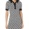 MICHAEL Michael Kors Eco Check Midi Dress