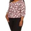 MICHAEL Michael Kors Plus Size Paisley Peasant Top -Michael Michael Kors Shop 81wwBsujSPL. AC SR736920