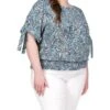 MICHAEL Michael Kors Plus Size Paisley Kimono Top