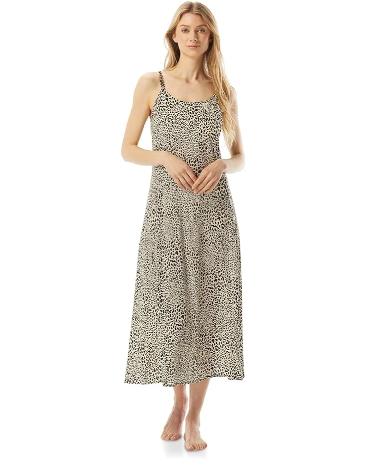 MICHAEL Michael Kors Abstract Animal Logo Chain Maxi Dress 3 MICHAEL Michael Kors Abstract Animal Logo Chain Maxi Dress