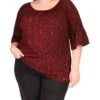 MICHAEL Michael Kors Plus Size Python Flare Sleeve Top -Michael Michael Kors Shop 81zxeV3cqTL. AC SR736920