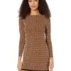 MICHAEL Michael Kors Geo Diamond Long Sleeve Border Dress -Michael Michael Kors Shop 91DmNRHVJML. AC SR736920