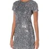 MICHAEL Michael Kors Petite Sequin T-Shirt Mini Dress