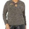 MICHAEL Michael Kors Plus Size Giraffe Twist Keyhole Top -Michael Michael Kors Shop 91pnXD2DktL. AC SR736920