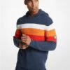 MK X Ellesse Ribbed Cotton Blend Hoodie 1 MK X Ellesse Ribbed Cotton Blend Hoodie -Michael Michael Kors Shop CR360732DG 9123 1
