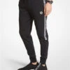 Logo Tape Cotton Blend Joggers