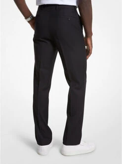 Modern-Fit Wool Blend Suit Pants -Michael Michael Kors Shop MCHUPX 0001 2