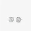 Precious Metal-Plated Sterling Silver Pavé Stud Earrings 1 Precious Metal-Plated Sterling Silver Pavé Stud Earrings -Michael Michael Kors Shop MKC1405AN 0040 1