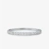 Precious Metal-Plated Sterling Silver Pavé Bangle 1 Precious Metal-Plated Sterling Silver Pavé Bangle -Michael Michael Kors Shop MKC1494AN 0040 1